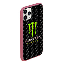 Чехол для iPhone 11 Pro Max матовый Monster energy - фото 2