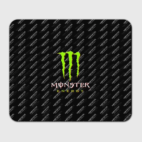 Прямоугольный коврик для мышки Monster energy