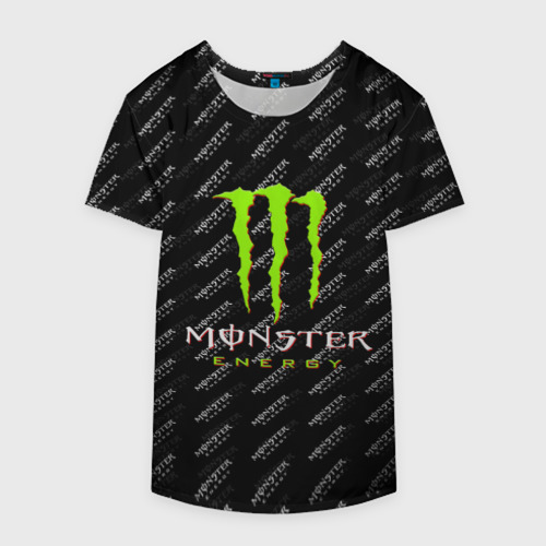 Накидка на куртку 3D Monster energy, цвет 3D печать - фото 4