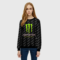 Женский свитшот 3D Monster energy - фото 2