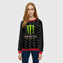 Женский свитшот 3D Monster energy - фото 2