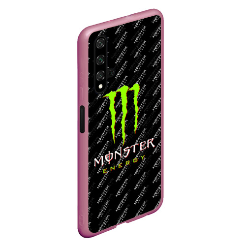 Чехол для Honor 20 Monster energy, цвет малиновый - фото 3