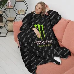 Плед с рукавами Monster energy - фото 2