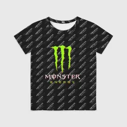 Детская футболка 3D Monster energy
