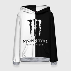 Женская толстовка 3D Monster energy