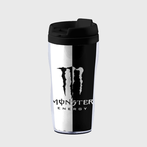 Термокружка-непроливайка Monster energy, цвет черный