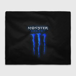 Плед 3D Blue monster energy