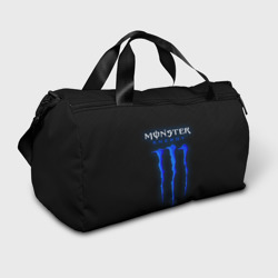 Сумка спортивная 3D Blue monster energy