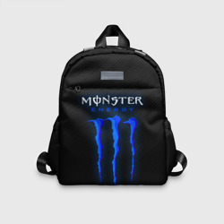 Детский рюкзак 3D Blue monster energy