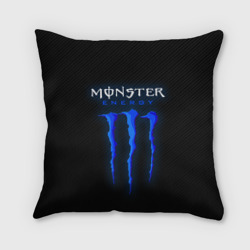 Подушка 3D Blue monster energy