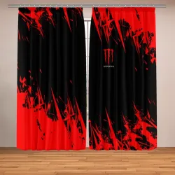 Фотошторы Monster energy
