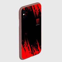 Чехол для iPhone XS Max матовый Monster energy - фото 2