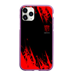 Чехол для iPhone 11 Pro Max матовый Monster energy