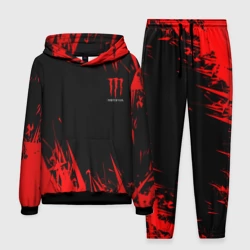Мужской костюм с толстовкой 3D Monster energy