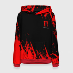 Женская толстовка 3D Monster energy