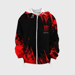 Детская куртка 3D Monster energy