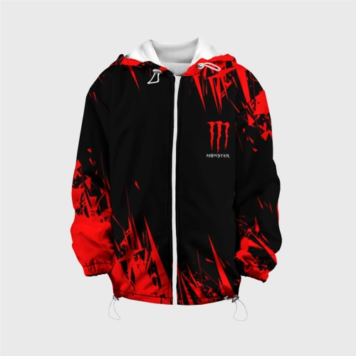 Детская куртка 3D Monster energy