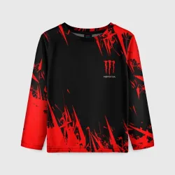 Детский лонгслив 3D Monster energy