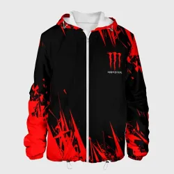 Мужская куртка 3D Monster energy