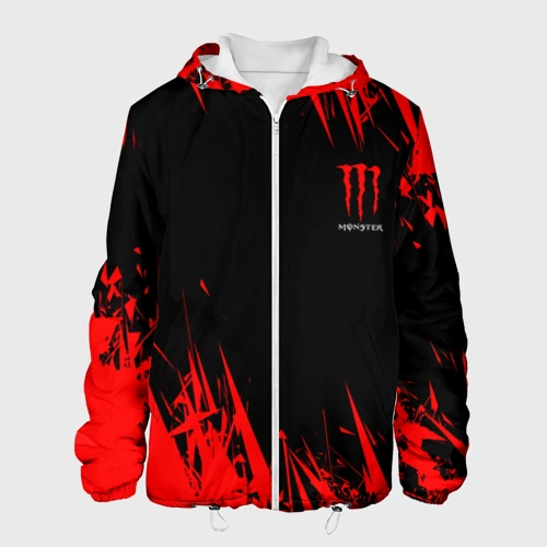 Мужская куртка 3D Monster energy