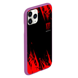 Чехол для iPhone 11 Pro матовый Monster energy - фото 2