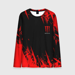 Мужской лонгслив 3D Monster energy