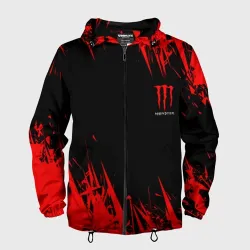 Мужская ветровка 3D Monster energy