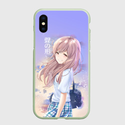 Чехол для iPhone XS Max матовый Silent Voice