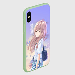 Чехол для iPhone XS Max матовый Silent Voice - фото 2