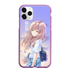 Чехол для iPhone 11 Pro Max матовый Silent Voice