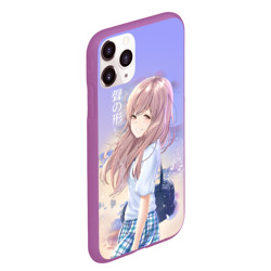 Чехол для iPhone 11 Pro Max матовый Silent Voice - фото 2