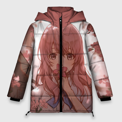 Женская зимняя куртка Oversize Koe no Katachi, цвет черный