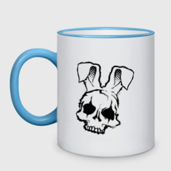 Кружка двухцветная Череп Зайца Hare s Skull