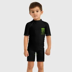 Детский купальный костюм 3D Monster energy +спина - фото 2