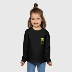 Детский лонгслив 3D Monster energy +спина - фото 2