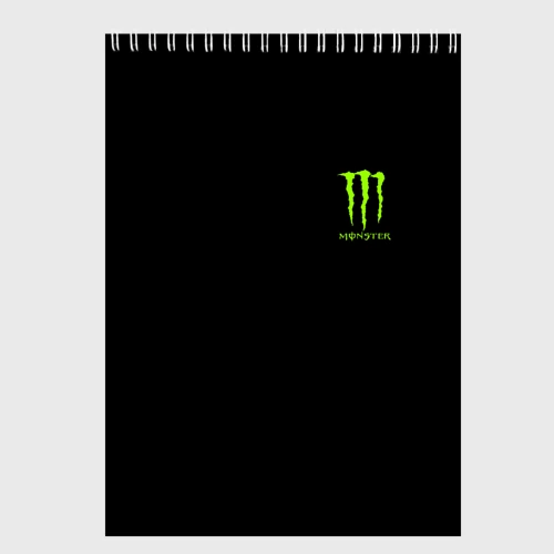 Скетчбук Monster energy +спина