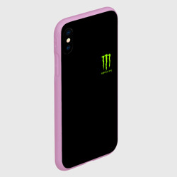 Чехол для iPhone XS Max матовый Monster energy +спина - фото 2