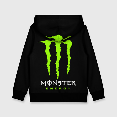 Детская толстовка 3D Monster energy +спина, цвет черный - фото 2