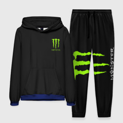 Мужской костюм с толстовкой 3D Monster energy +спина