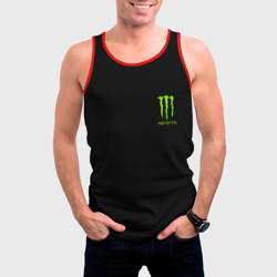 Мужская майка 3D Monster energy +спина - фото 2