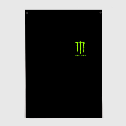 Постер Monster energy +спина