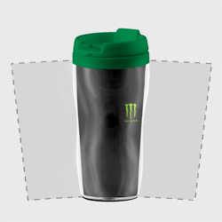 Термокружка-непроливайка Monster energy +спина - фото 2