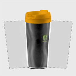 Термокружка-непроливайка Monster energy +спина - фото 2