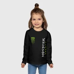 Детский лонгслив 3D Monster energy - фото 2