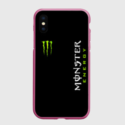 Чехол для iPhone XS Max матовый Monster energy