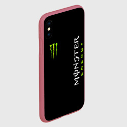 Чехол для iPhone XS Max матовый Monster energy - фото 2