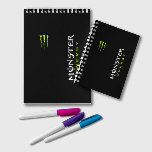 Блокнот Monster energy, цвет точка