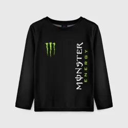 Детский лонгслив 3D Monster energy