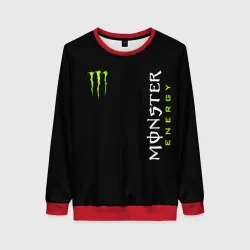 Женский свитшот 3D Monster energy