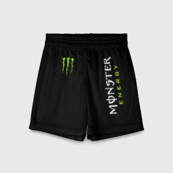 Детские спортивные шорты 3D Monster energy